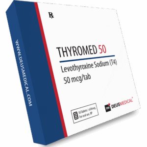Deus Medical Thyromed 50 (T4) 50 Tabs X 50Mcg
