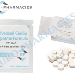 Euro Pharmacies Advanced Cardio (GW 0742) - 10mg/tab, 50 pills/bag