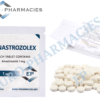 Euro Pharmacies Anastrozolex (Arimidex) 1mg/tab - 50 tab/bag
