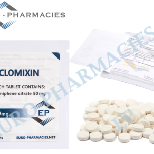 Euro Pharmacies Clomixin (Clomid) - 50mg/tab - 50 tab/bag