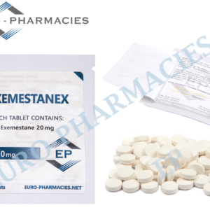 Euro Pharmacies Exemestanex (Aromasin) - 20mg/tab - 50 tab/bag