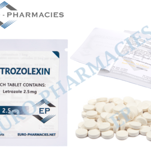 Euro Pharmacies Letrozolexin (Letrozole)- 2.5 mg/tab - 50 tab/bag