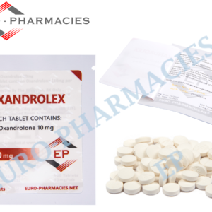 Euro Pharmacies Oxandrolex 10 (Anavar) - 10mg/tab - 100 tab/bag