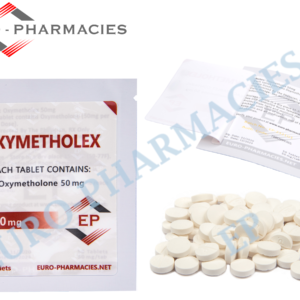 Euro Pharmacies Oxymetholex (Anadrol) - 50mg/tab - 50 tab/bag