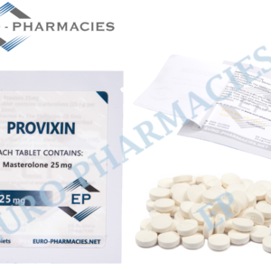 Euro Pharmacies Provixin ( Proviron ) - 25mg/tab, 50 pills/bag