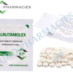 Euro Pharmacies Salbutamolex (salbutamol) - 4mg/tab -100 tab/bag