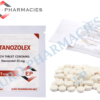 Euro Pharmacies Stanozolex 25 (Winstrol) - 25mg/tab -50 tab/bag