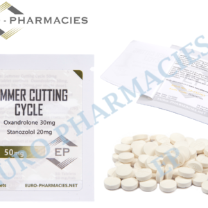 Euro Pharmacies Summer Cutting cycle 50mg/tab - 50 tab/bag ( Winstrol 20mg / Anavar 30mg