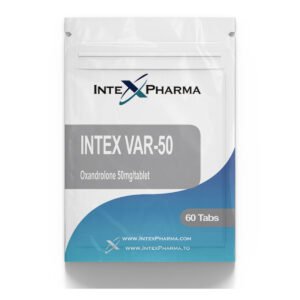 Intex Pharma Anavar 50 - 50mg x 60 tabs (Var50)