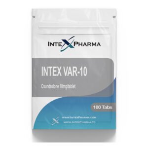 Intex Pharma VAR 10 - 10mg x 100 tabs (Anavar)